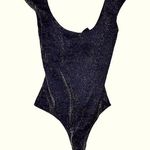 Black & gold body suit Shimmer Bebe Bow Body Suit XS glitter shimmer Photo 0