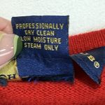 Charter Club Bright Red 100% Cashmere Sweater Sz M Holiday Christmas Cozy Luxury Photo 4