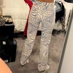 ZARA purple swirly jeans Photo 2