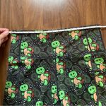 NWT Slow AF Run Club Paisley Turtle Bike Shorts Size L Large Merch Turtles Green Photo 8