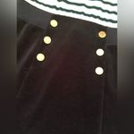 Juicy Couture vintage Y2K 90s striped velvet bottom skirt mini dress, size xs Photo 3