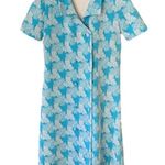 Vintage Grandma Polyester Handmade Leaf Dress From the 60’s Size M Photo 0