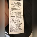 J.Crew  Short Sleeve Slip Dress Satin Size 6 - Black V Neck Short NWT Photo 5