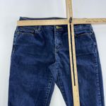 Michael Kors Skinny Jeans Womens 8 Blue Dark Wash Stretch Denim Classic Style Photo 5