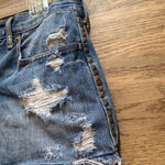 Hollister Y2k  denim mini distressed  classic boho Laguna beach spring skirt Photo 2
