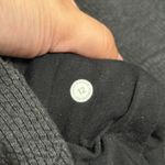 Lululemon ๐ Ribbed Straight Leg Super-High-Rise Crop 23" in Heathered Black Photo 4