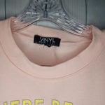 Vinyl Icons AC/DC baby pink sweatshirt Size M Photo 3