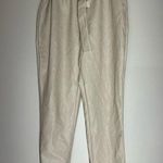 Bagatelle  Faux Leather Cream Pull On Paper Bag Pants Size Small Photo 0
