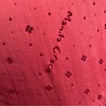 Manila Grace Silk Stretch Velvet Floral Dress Red Burgundy Made in Italy Medium Photo 8