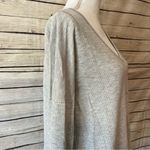 Lucky Brand  Light Gray V-Neck Long Sleeve Thermal Photo 2
