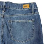 Paige  Jimmy Jean Shorts Womens 6/28" Tess Cuffed Raw Hem Distressed Denim‎ Jorts Photo 5