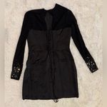 House Of CB NWOT  'Anastasia' Black Crystallised Corset mini Dress size M Photo 5