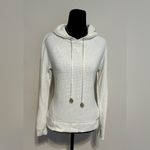 Michael Kors Cream Hooded Sweater Photo 1