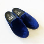 FitFlop ‎ Superskate Mule Midnight Navy Velvet Blue Size 5 New Photo 1