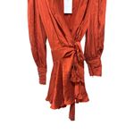 Zimmermann  Silk‎ Wrap Mini Dress Size 8 New with Tags Photo 9