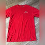 Simply Southern Red Christmas Happy Owl Long Sleeve T-shirt Size M Photo 1