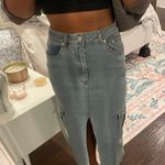 Edit By Nine Long Jean Skirt Photo 0