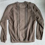Vintage Knights Sportswear Striped Crewneck Sweater Brown Size L Photo 2