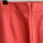 J.Crew J. By  Coral/Salmon Solid Pencil Skirt with Scalloped Hem, Size 4 Photo 10