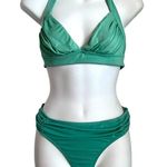 J.Crew Y2K Green Halter Bralette
Bikini Swim Top Small Photo 3