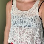 Coco + Jaimeson White Lace Shirt Photo 0