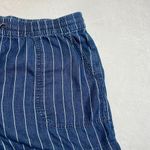 J.Crew High Rise Seaside Short in Indigo Stripe Size Medium Beach Coastal Photo 8