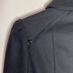 Anthropologie Leifsdottir military coat size 4 Black Photo 7