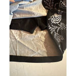 Lands' End Size 4 Women's Floral Black Sport Skirt Elastic Waist Lightweight Photo 5