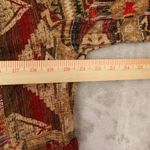 LRL Lauren Jeans‎ Co. Red Brown Southwestern Aztec Blouse Women's size Large Photo 3