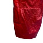 Meshki  Strapless Red Sparkle Mini Dress Size Size XS NWT Photo 2