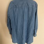 Frank & Eileen  Mary stonewashed shirt dress size Large Photo 5