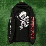 Cannibal Corpse Butchered at Birth Death Metal Band Zip-Up Hoodie Size 2XL Photo 2