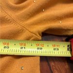 Chico's  yellow bateau neck rayon pullover studded sweater long sleeve size xl Photo 11