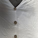 Angie Flowy Double V-Neck Tank Top Photo 3