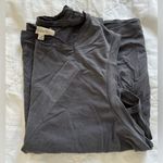 Madewell  Charcoal cropped tank top Photo 4