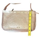 The Sak  Flora Evening Bag, Rose Gold Champagne Shimmer Leather NWOT Photo 4