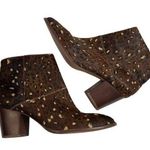 Madewell Leopard Print Calf Hair Leather Rosie Ankle Boot Sz 6 Style MA433 Shoes Photo 0