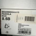 Schutz Women’s 8.5 Mouse Light Gray Fadhila Suede Tassel Wrap Heels Bootie Boots Photo 9