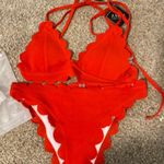 Zaful Red Scalloped Bikini Photo 0