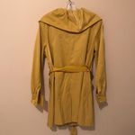 Vertigo Paris Yellow Belted Trench Coat Photo 4