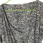 Motherhood  Maternity Nursing Animal Print Long Sleeve Shirt Top Size Small Photo 1