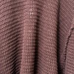 Free People  Off-Shoulder Deep Red Sweater Photo 8