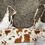 Cow Print Swimsuit Set Size M Photo 0