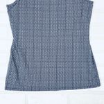 Athleta  Tank‎ Top Women's L Chevron Floral Print Sleeveless Athletic Casual Photo 8