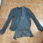 Balenciaga  Silk Scarf Sheer Blouse size 40 Photo 9