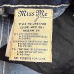 Miss Me  Women's Fleur De Lis Bling Signature Boot Bootcut Jeans Size 30 Photo 1