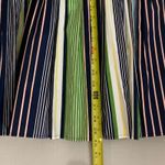 Tory Burch Field Day Stripe cotton Peasant skirt Nwt size small $398 Photo 6