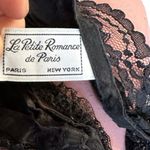 Vintage La Petite Romance Black Garter Belt‎ Photo 5