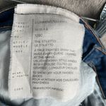 Current/Elliott The Stiletto Jeans Women’s 27 Blue Distressed Skinny Ankle Photo 3