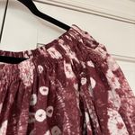 Ulla Johnson  Martine Dress Syrah Shibori Tie Dye Wine Red Maroon Burgundy Size 0 Photo 8